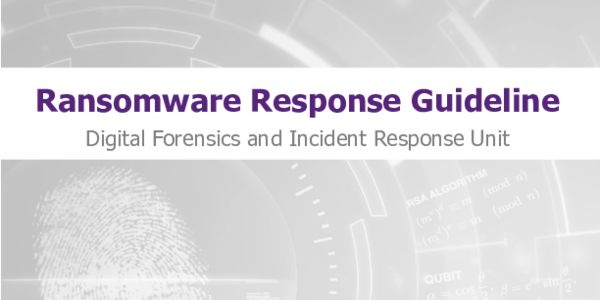 Ransomware Response Guideline